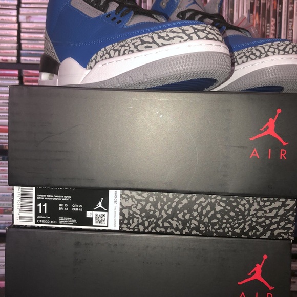 Air Jordan 3 Blue Cement Men Size 11 main image 5